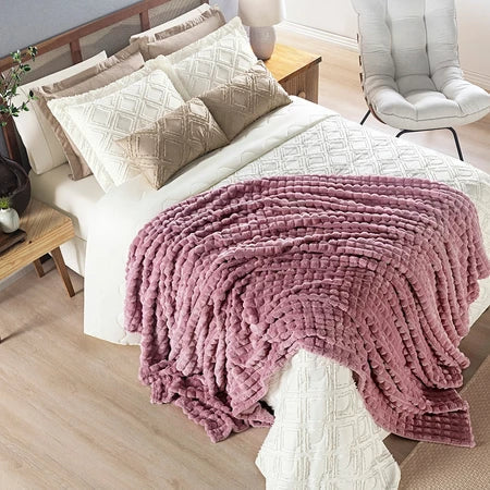 Coberta Cobertor Manta Ultrasoft Willow Aveludada