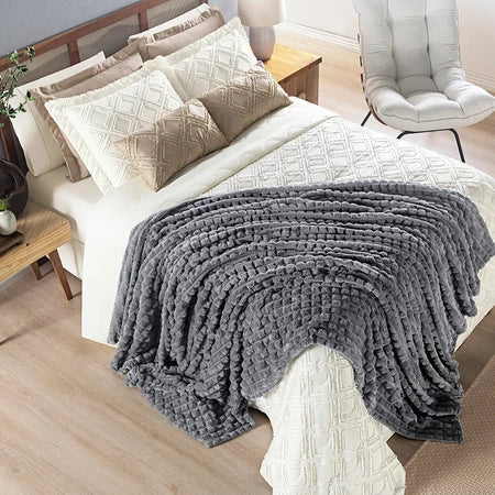Coberta Cobertor Manta Ultrasoft Willow Aveludada